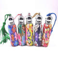 Factory Direct sales 10 ml Glass Roll-on Bottles with Stainless Steel Roller Balls Glass Roll on Perfume Bottles Flower Color